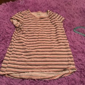 Short sleeve kids girls shirt